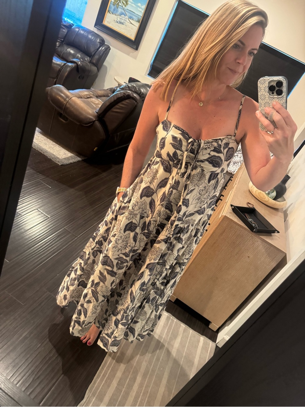 Vineyard Vines  Floral Maxi Dress